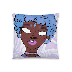 Blue Booberry Basic Pillow