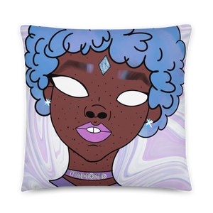 Blue Booberry Basic Pillow