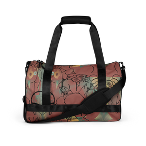 Big BootyBelle All-Over Print Gym Bag