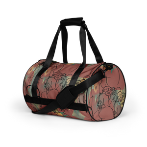 Big BootyBelle All-Over Print Gym Bag