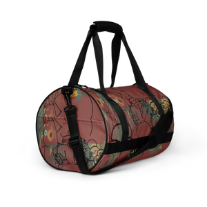 Big BootyBelle All-Over Print Gym Bag