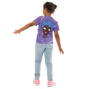 Blue Booberry Kids Crew Neck T-shirt