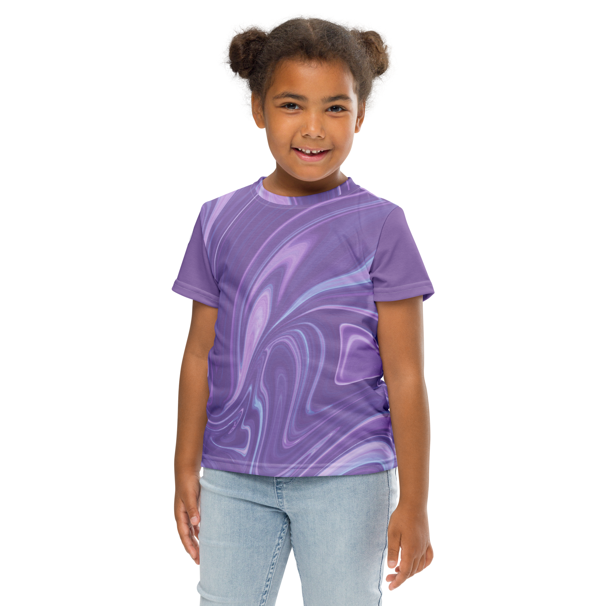 Blue Booberry Kids Crew Neck T-shirt