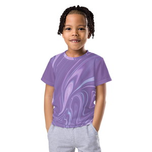 Blue Booberry Kids Crew Neck T-shirt