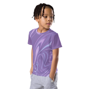 Blue Booberry Kids Crew Neck T-shirt