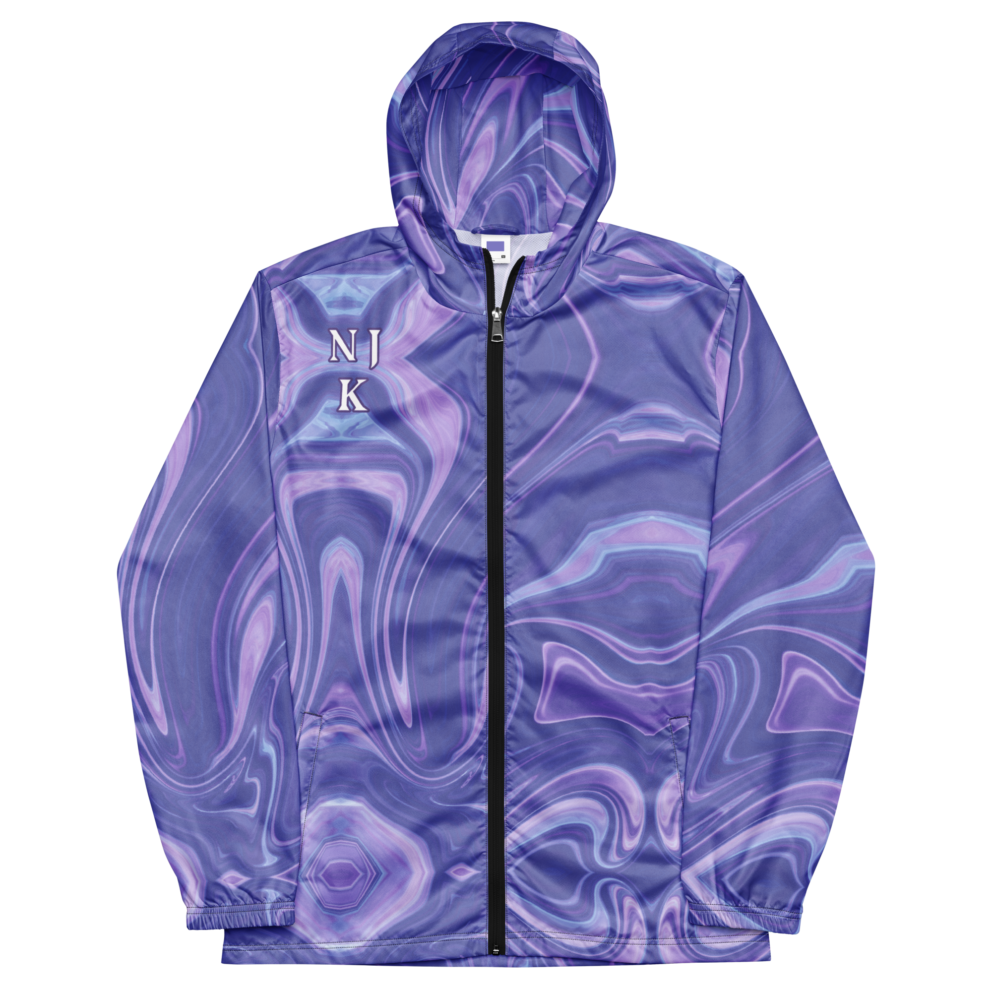 Blue Booberry Men’s Windbreaker