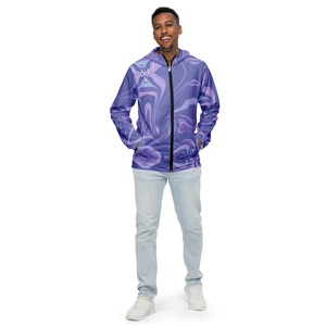 Blue Booberry Men’s Windbreaker