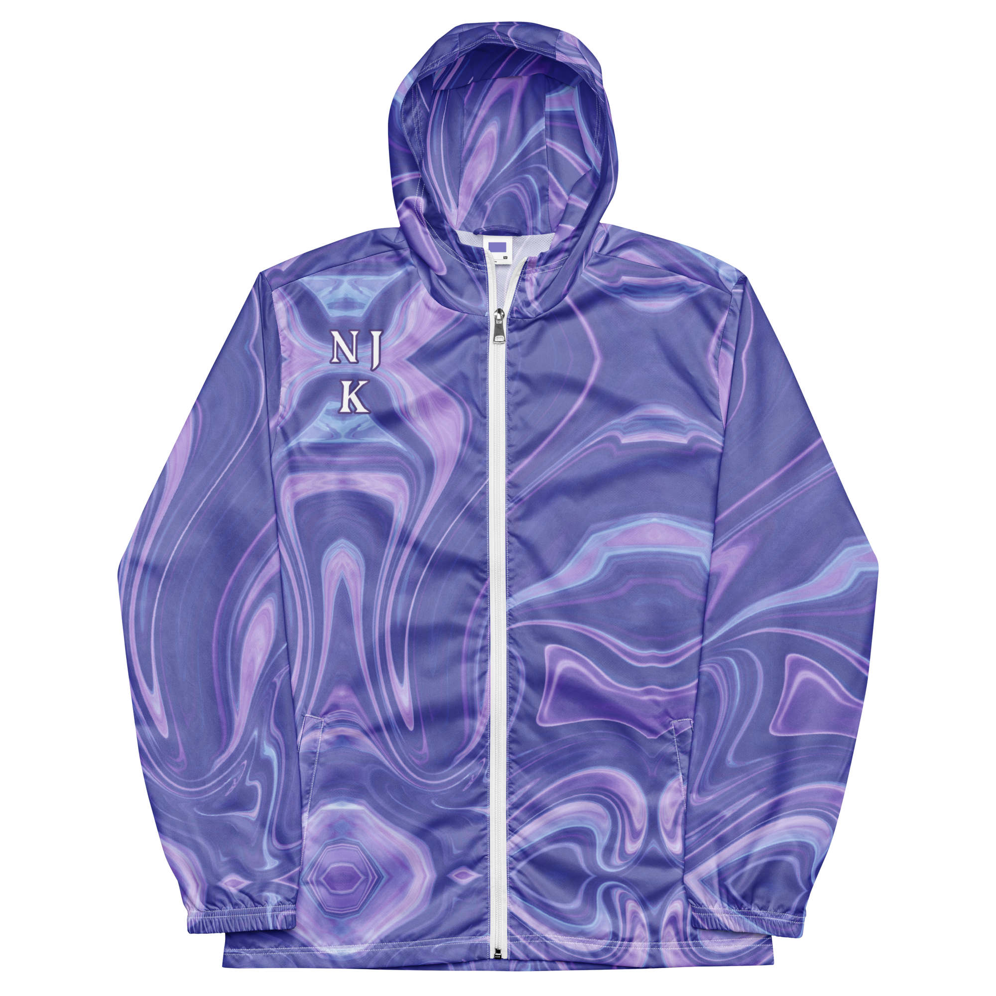 Blue Booberry Men’s Windbreaker