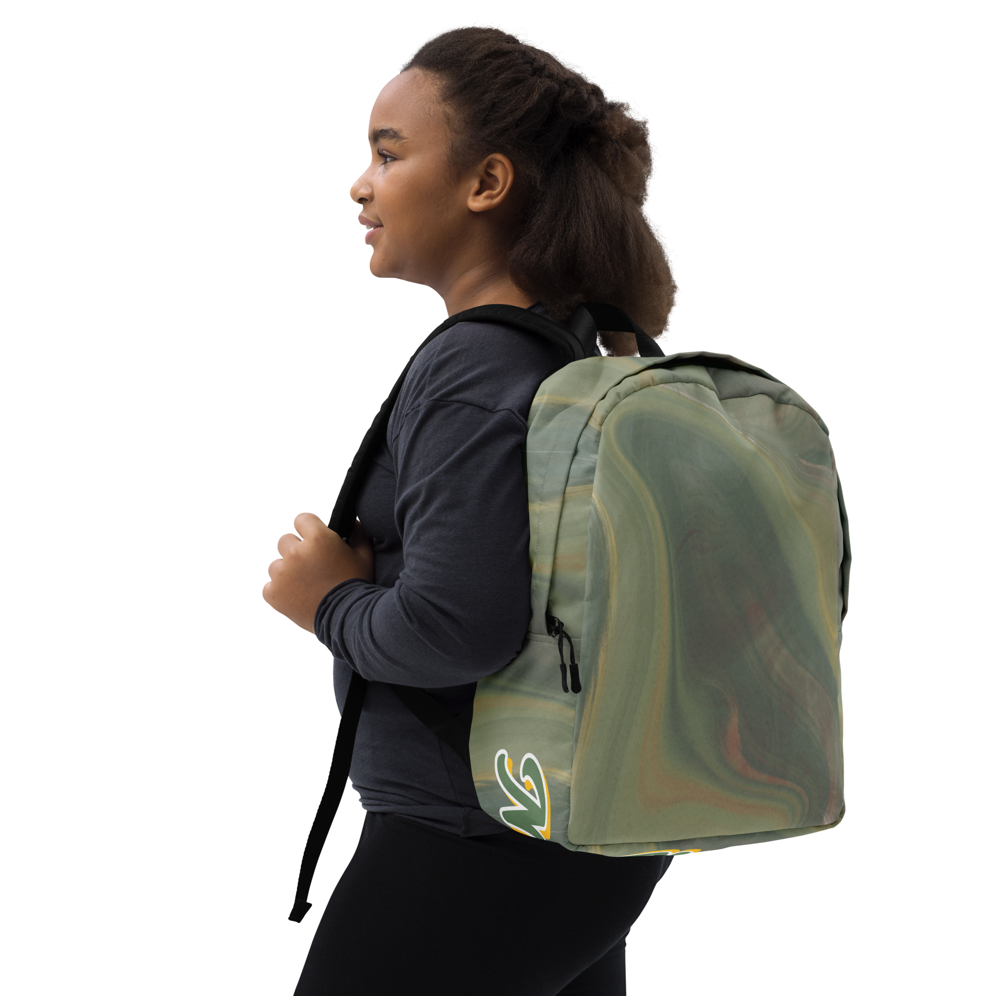 Big Booty Belle Plain Minimalist Backpack