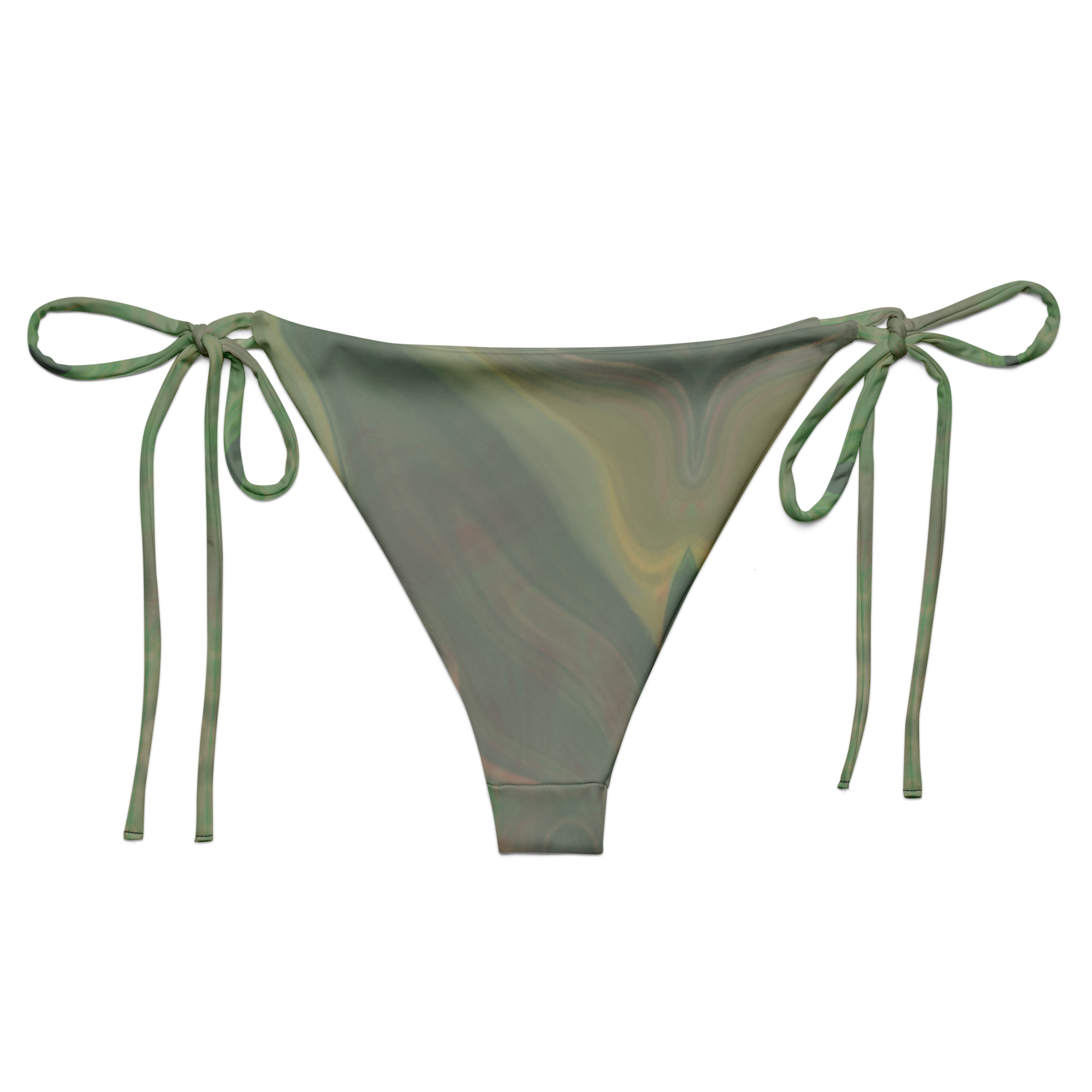 Big Booty Belle All-Over Print Recycled String Bikini Bottom