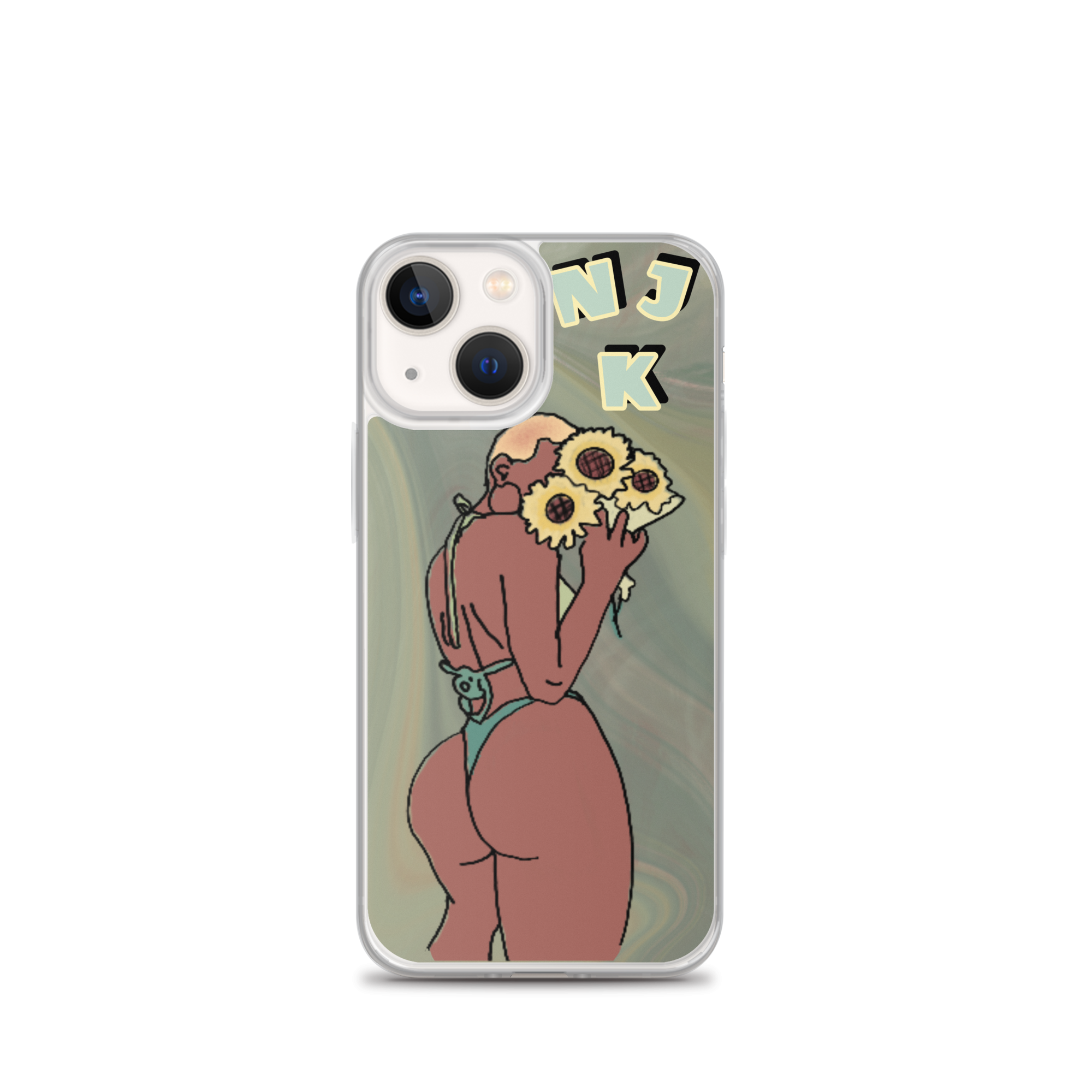 Big Booty Bald Belle iPhone Case