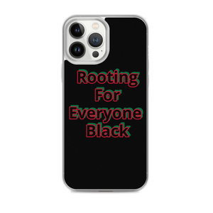 Blackout iPhone Case