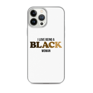 Love Black Women iPhone Case