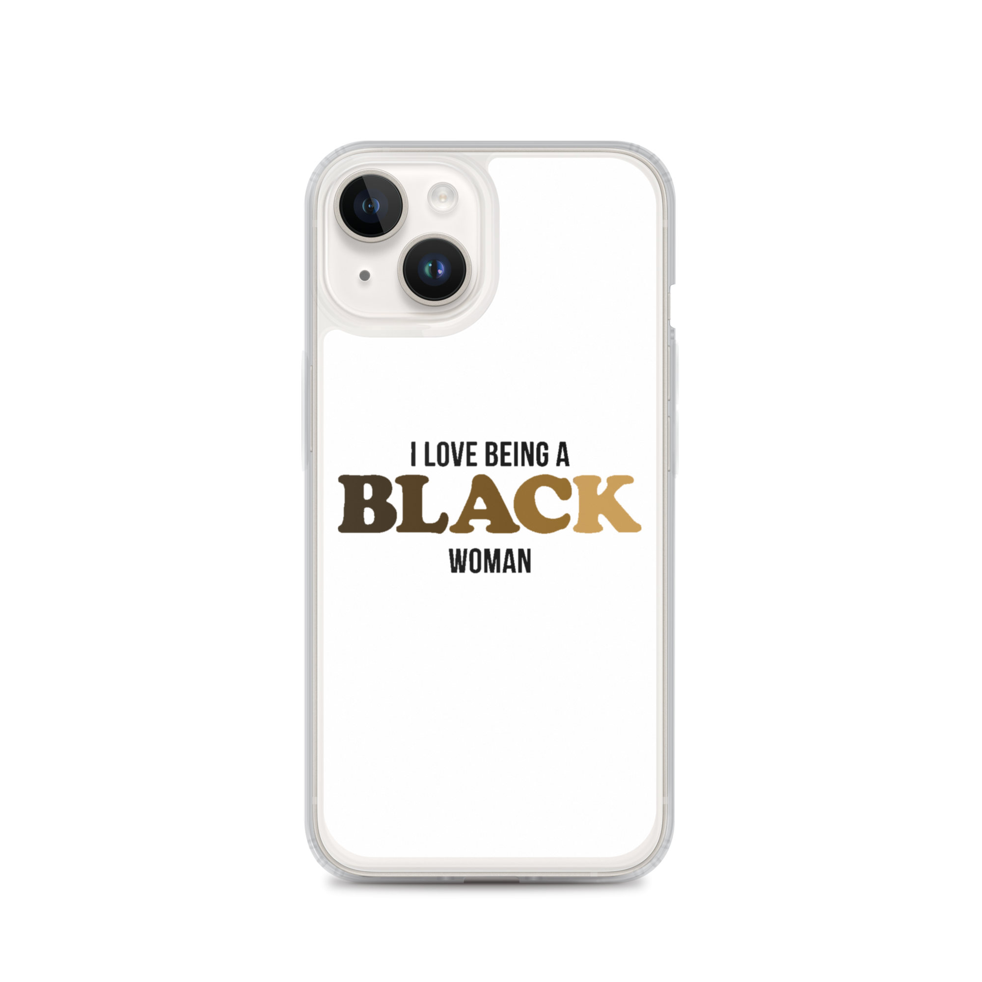 Love Black Women iPhone Case