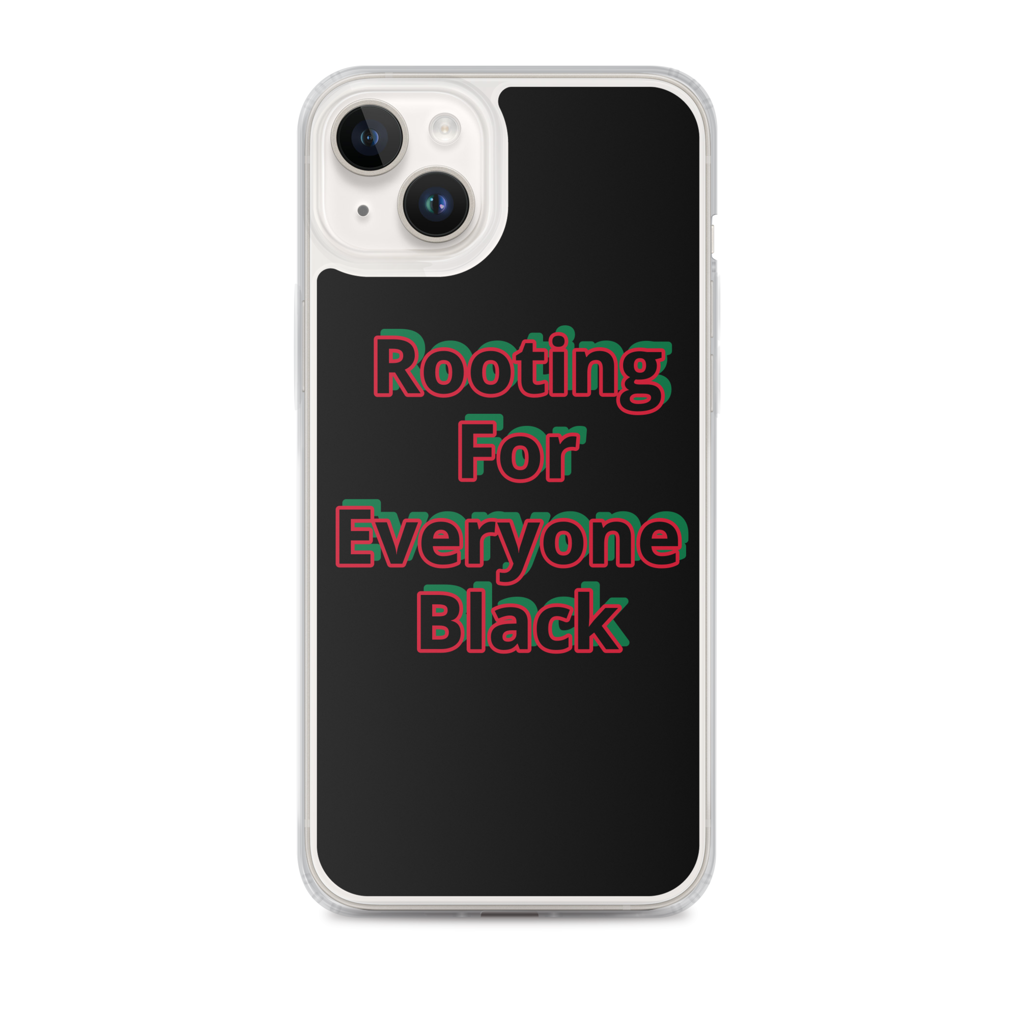 Blackout iPhone Case