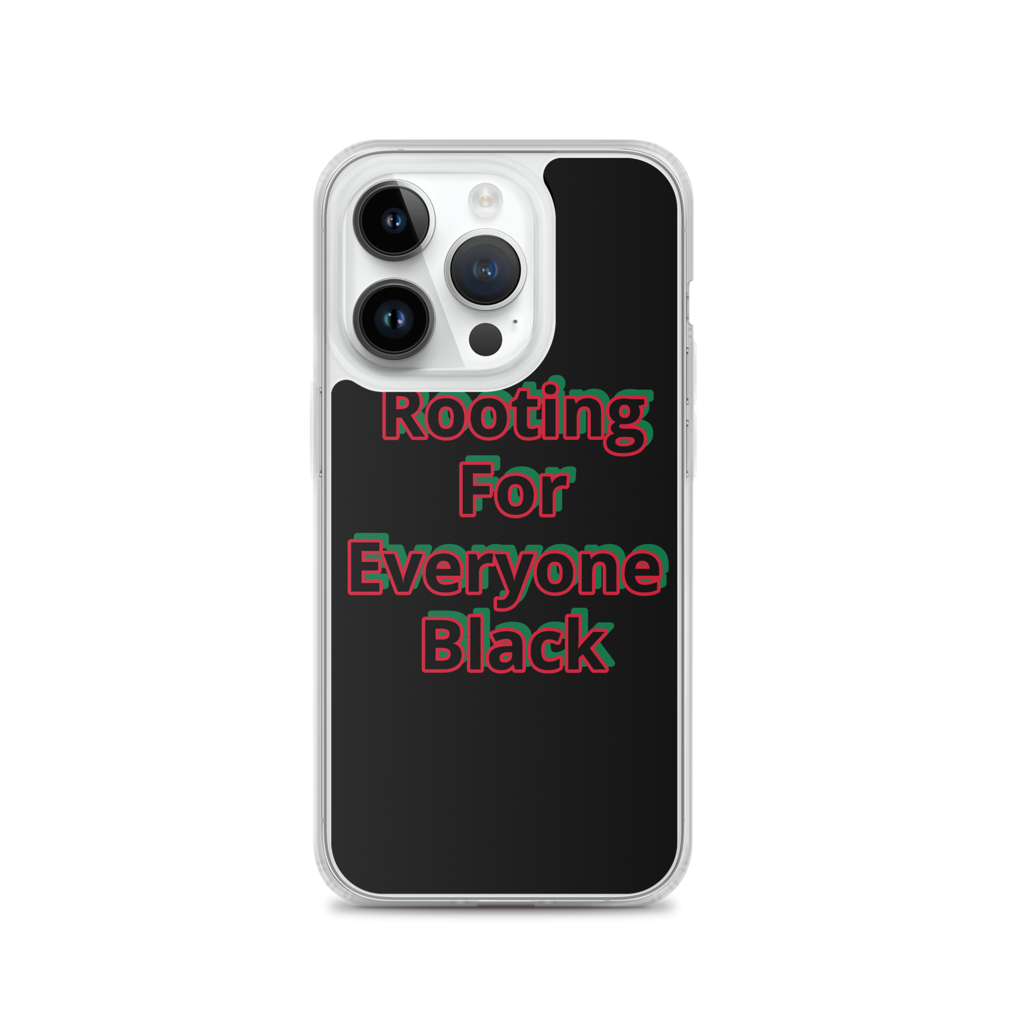 Blackout iPhone Case