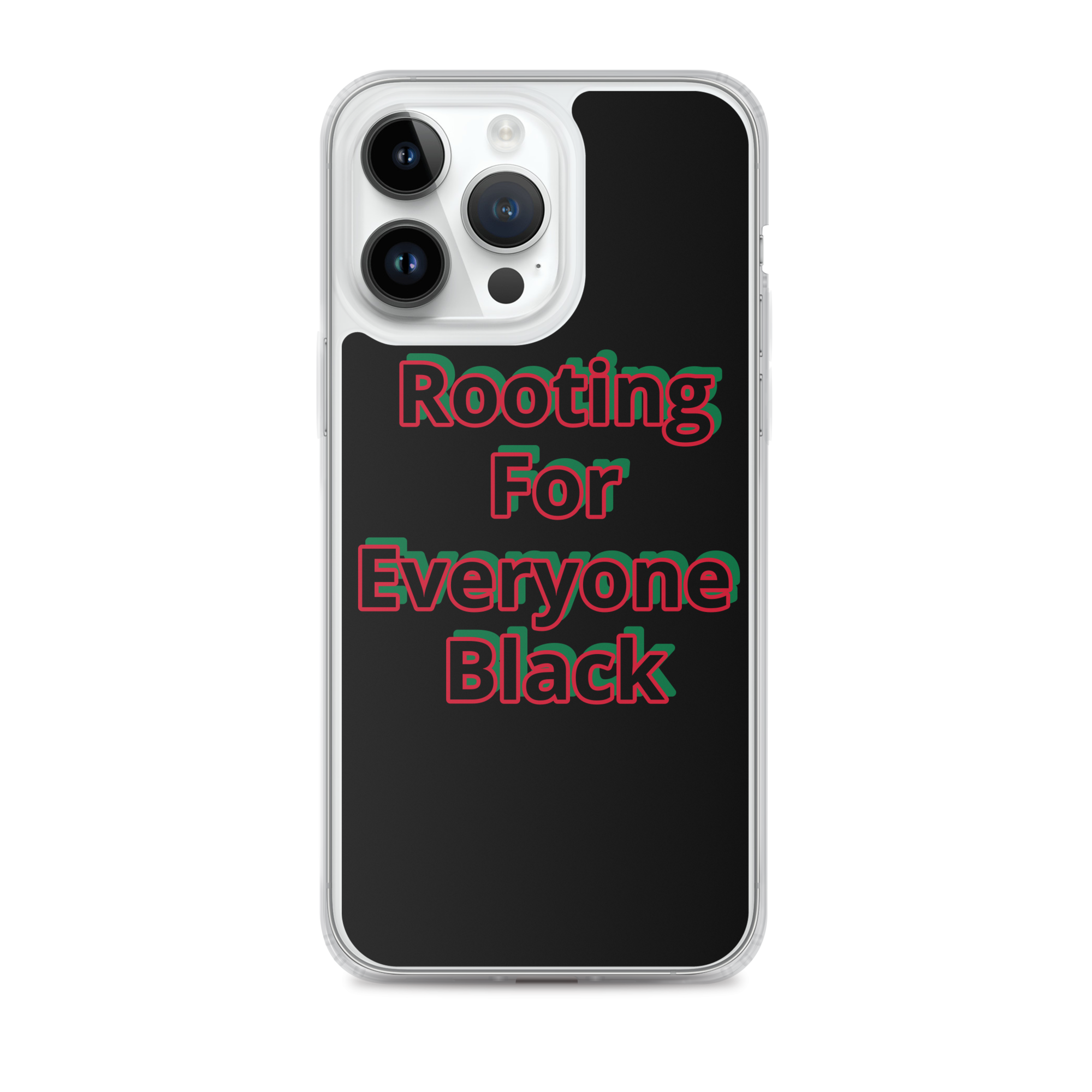 Blackout iPhone Case