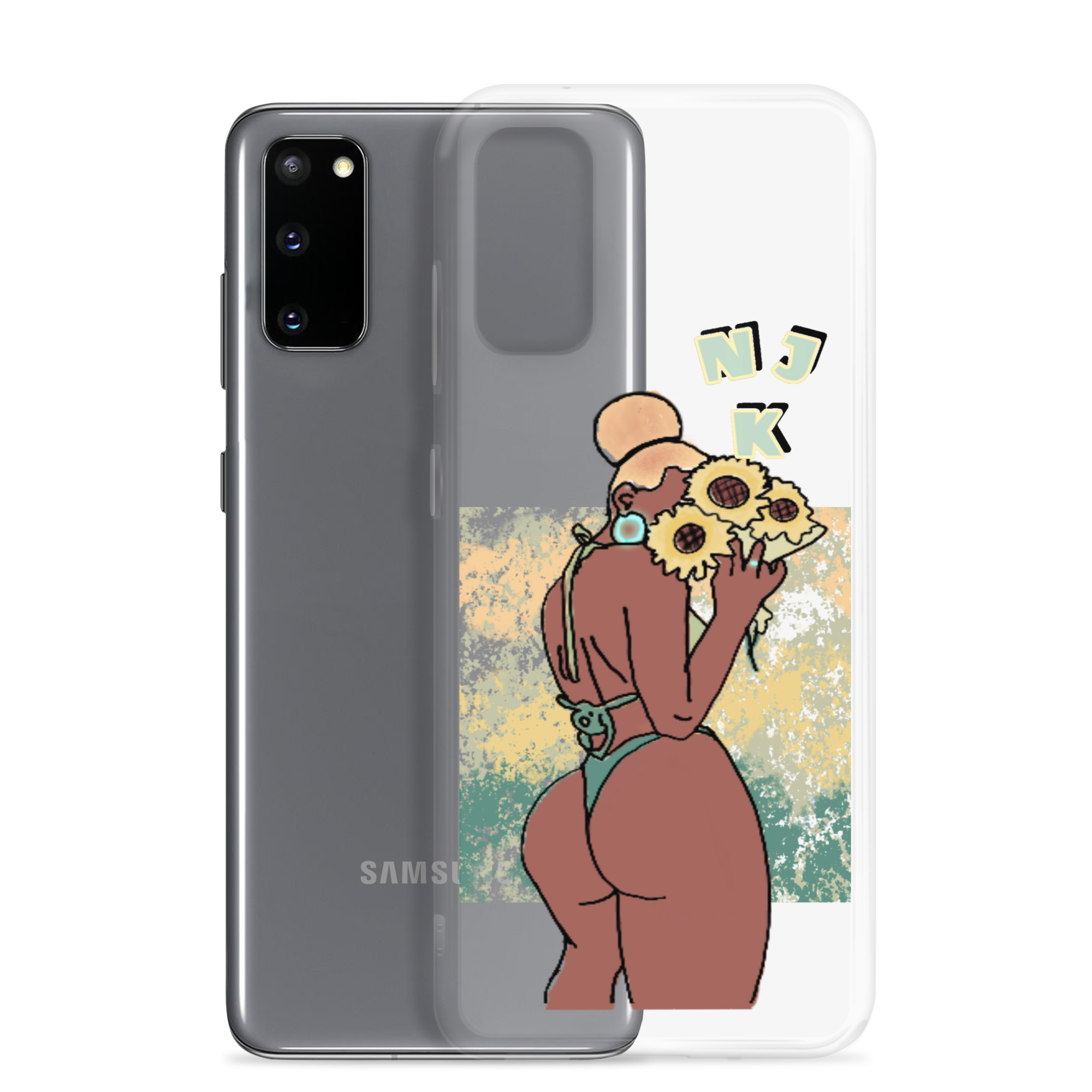 Big Booty Belle Clear Case for Samsung®