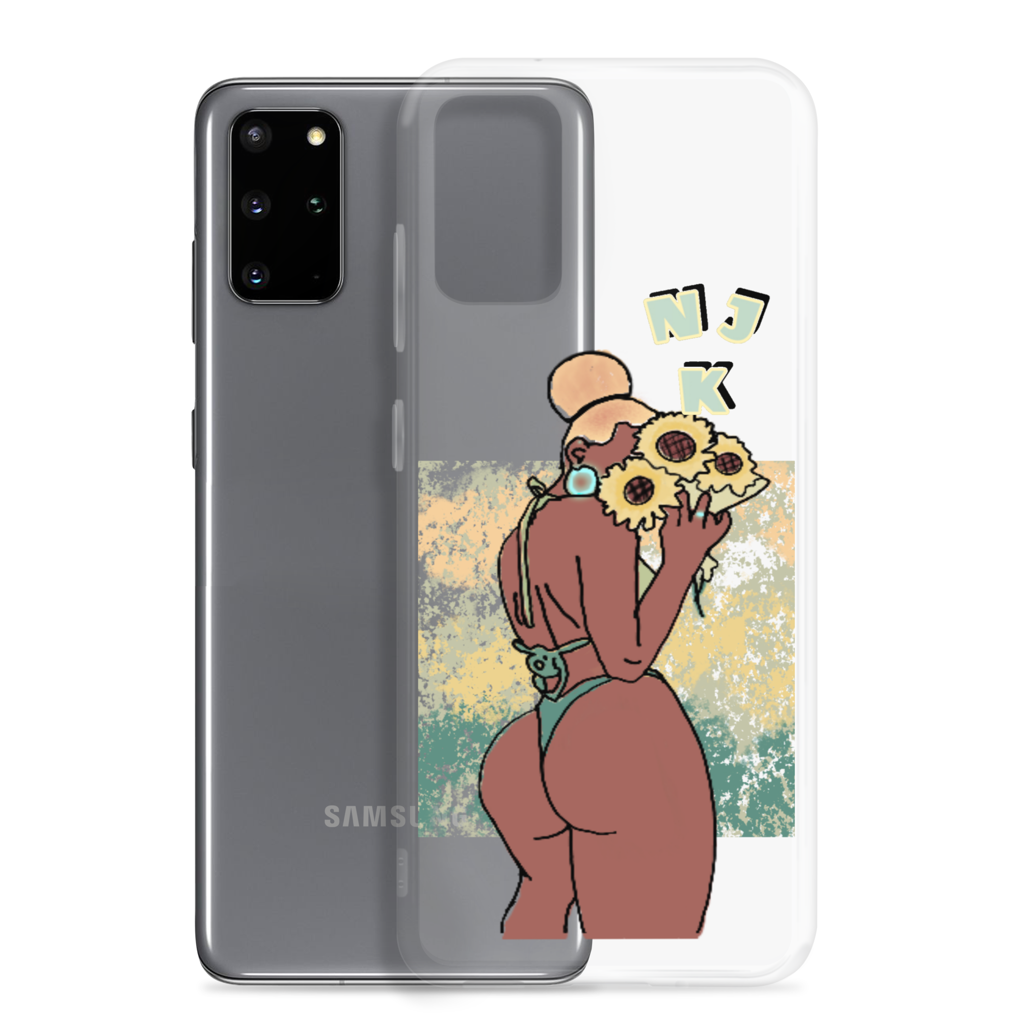 Big Booty Belle Clear Case for Samsung®