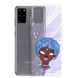 Blue Booberry Clear Case for Samsung®