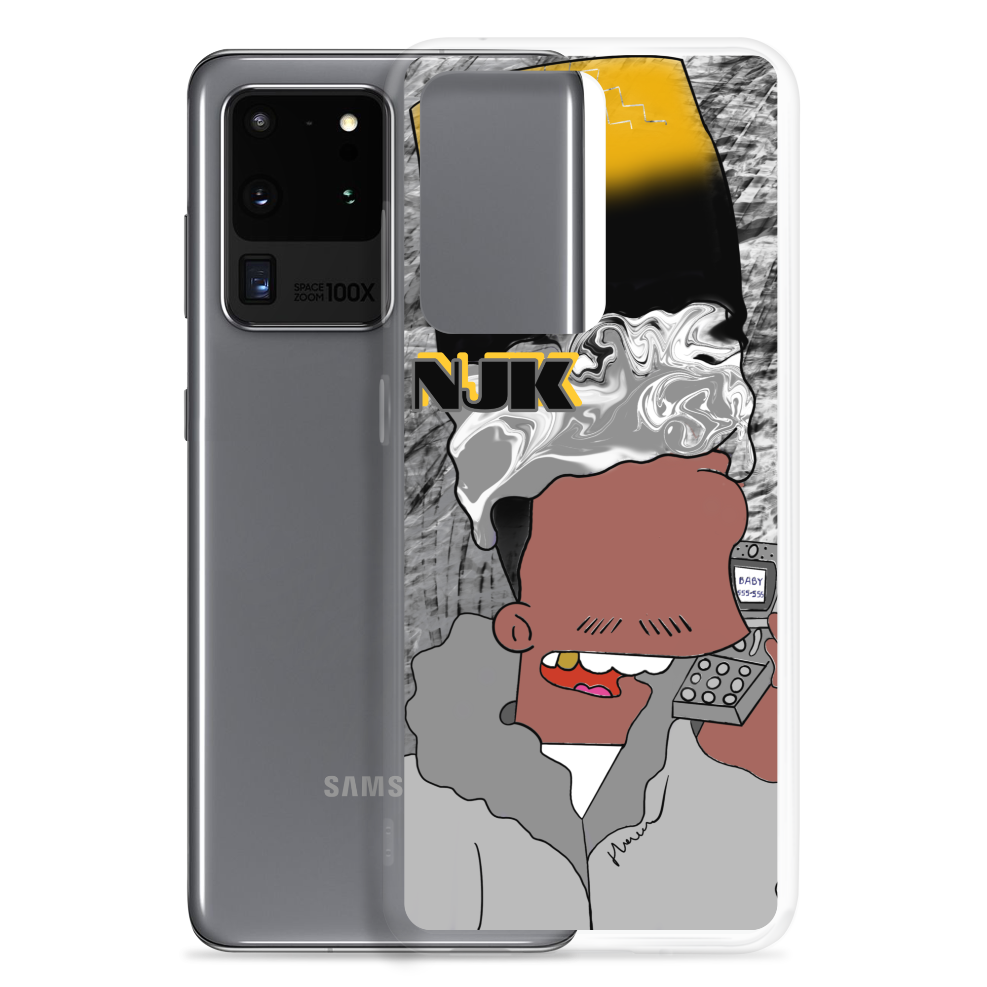 Silvah Surfah Bart Samsung Case