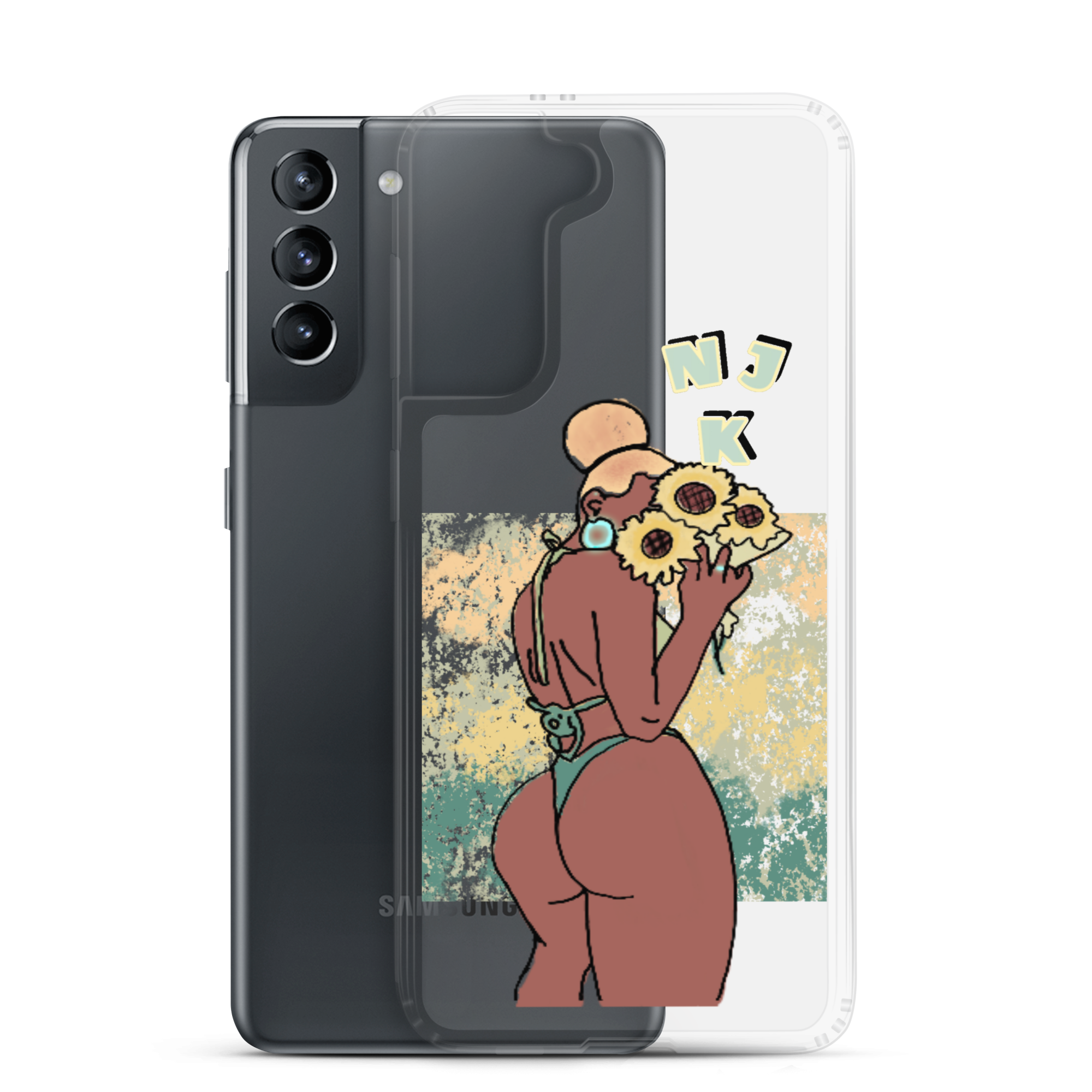 Big Booty Belle Clear Case for Samsung®