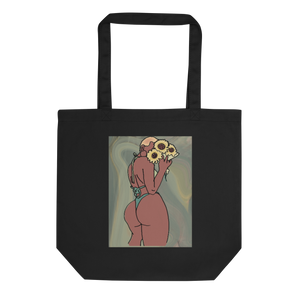 Big Booty Belle Bald Eco Tote Bag