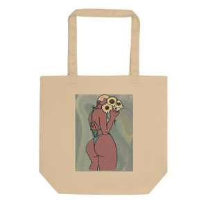 Big Booty Belle Bald Eco Tote Bag