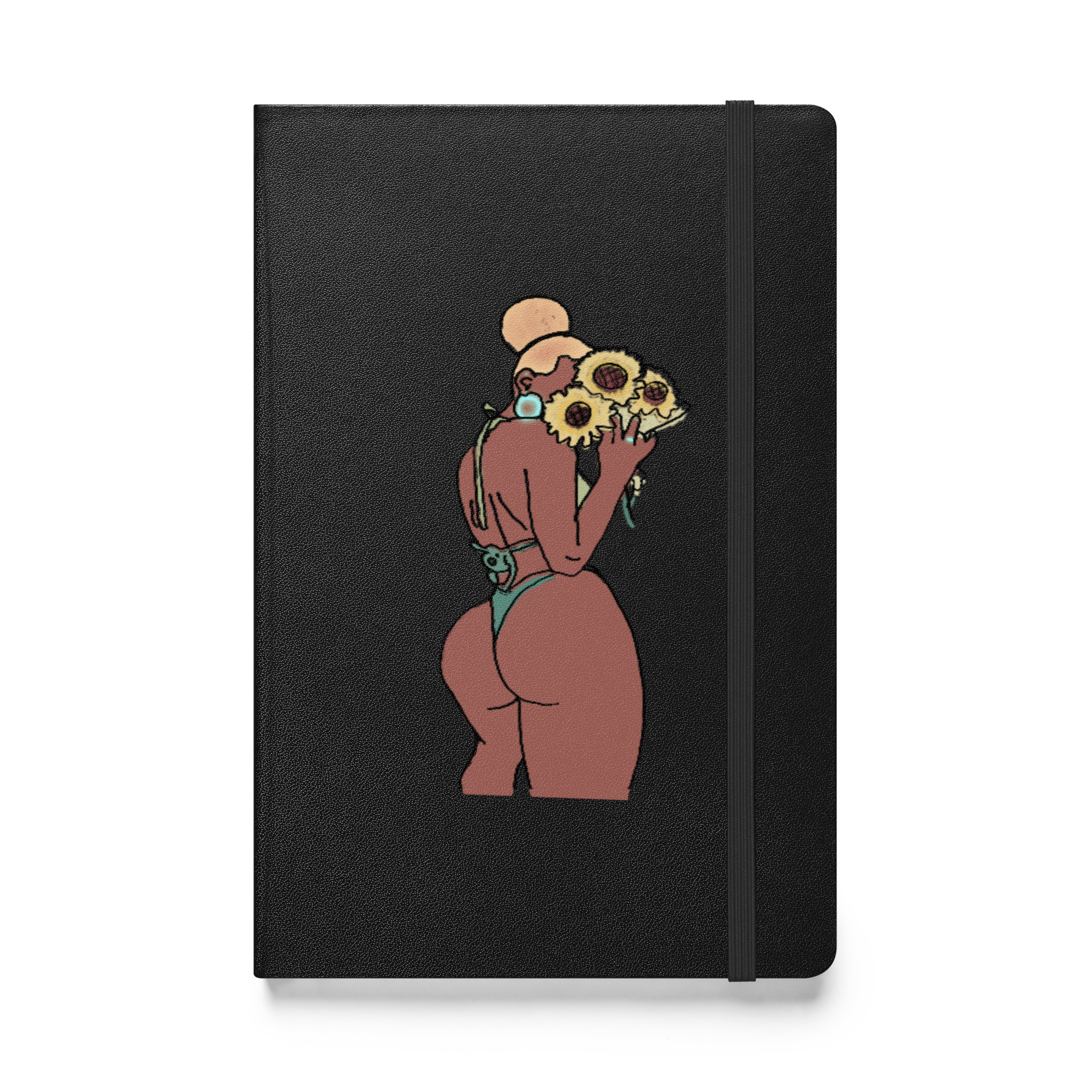 Big Booty Belle Hardcover Bound Notebook