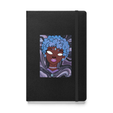 Blue Booberry Hardcover Bound Notebook