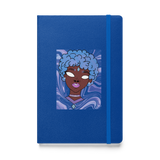 Blue Booberry Hardcover Bound Notebook