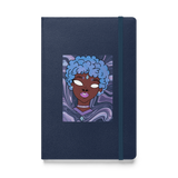 Blue Booberry Hardcover Bound Notebook