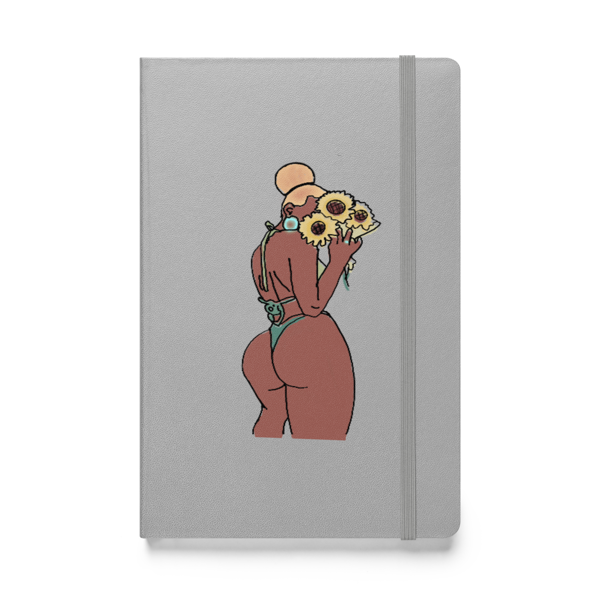 Big Booty Belle Hardcover Bound Notebook