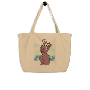 Big Booty Belle Large Organic Tote Bag