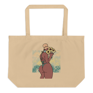 Big Booty Belle Large Organic Tote Bag