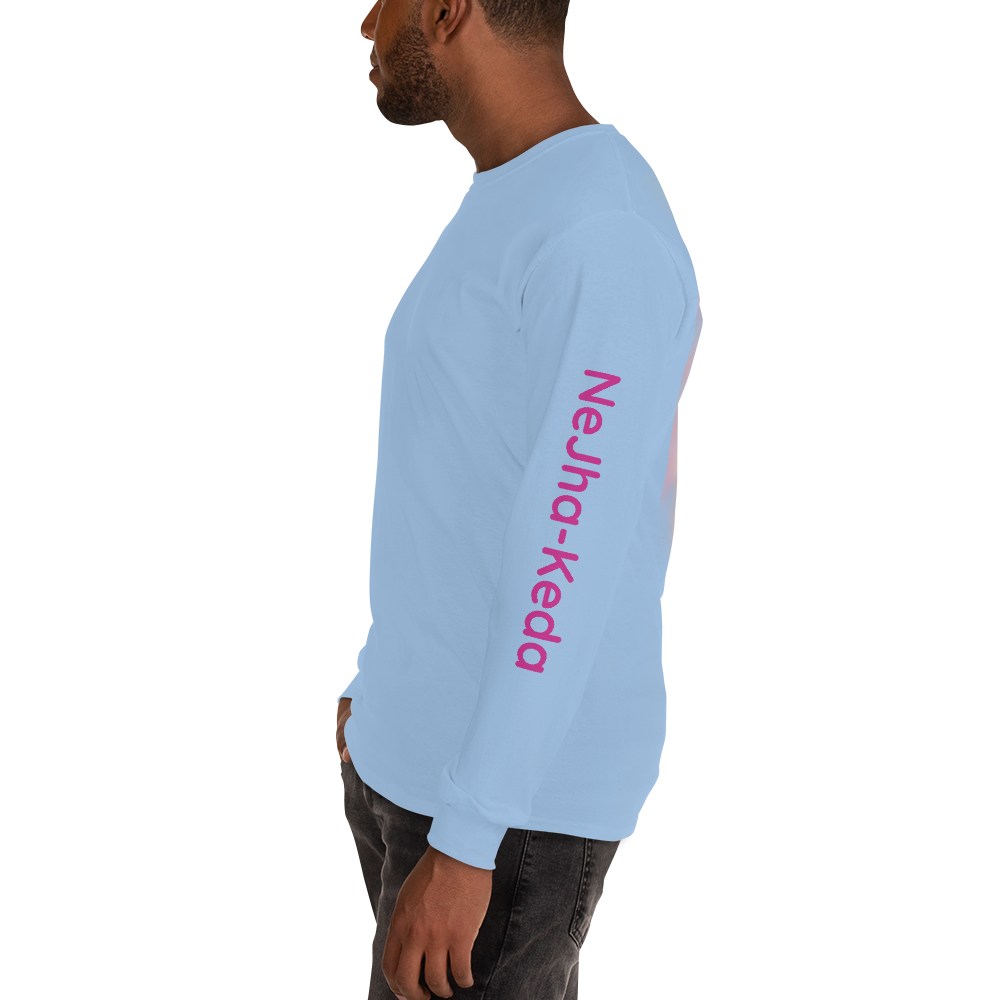 Puffy Pink Long Sleeve T-Shirt