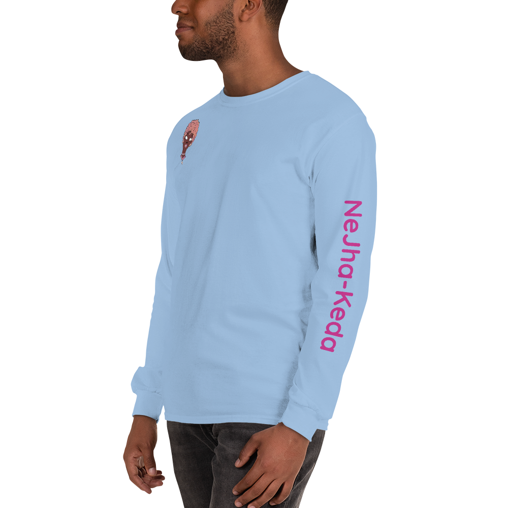 Puffy Pink Long Sleeve T-Shirt