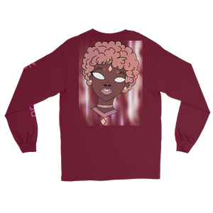 Puffy Pink Long Sleeve T-Shirt