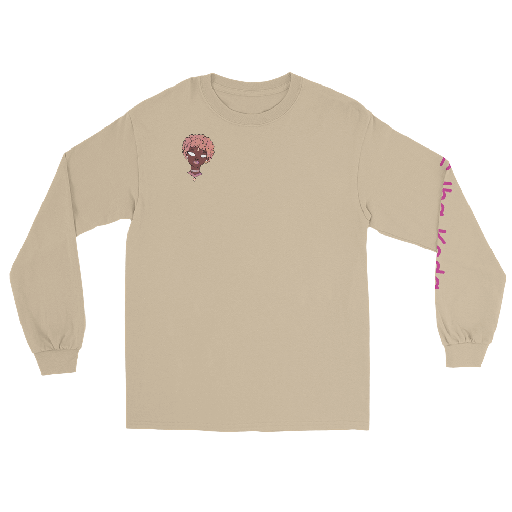 Puffy Pink Long Sleeve T-Shirt