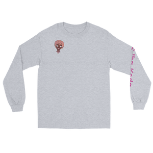 Puffy Pink Long Sleeve T-Shirt