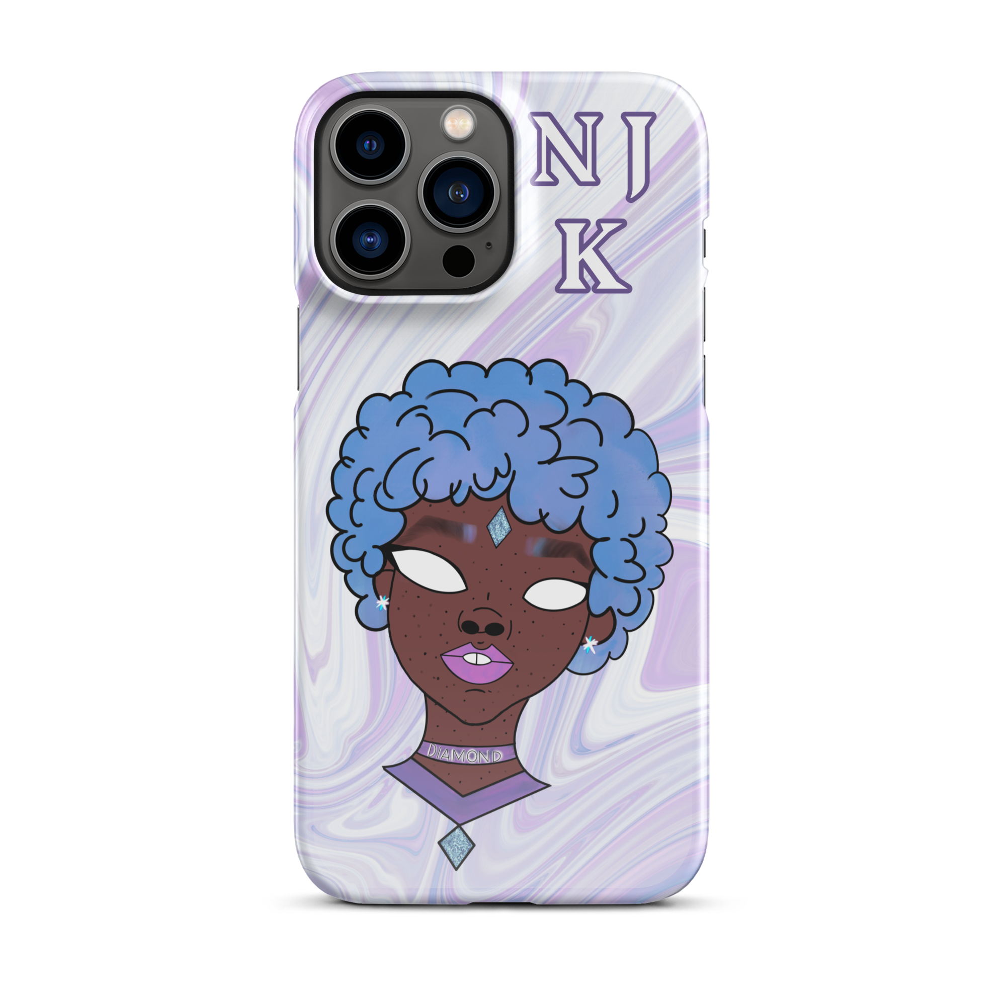 Blue Booberry Snap Case For iPhone®