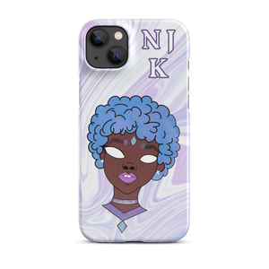 Blue Booberry Snap Case For iPhone®