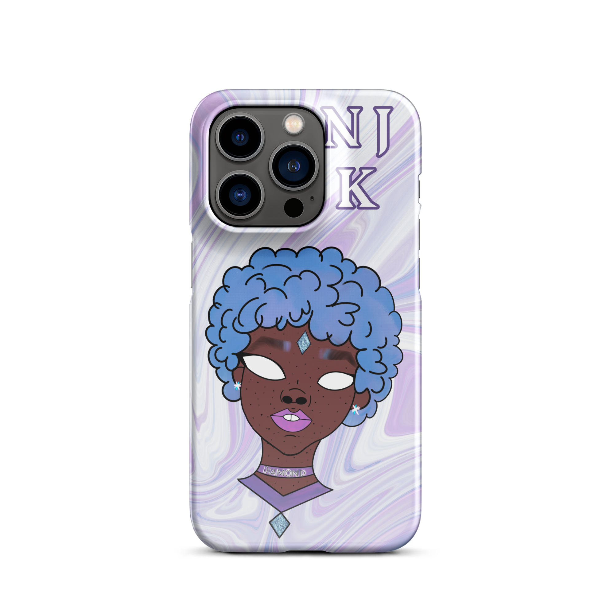 Blue Booberry Snap Case For iPhone®