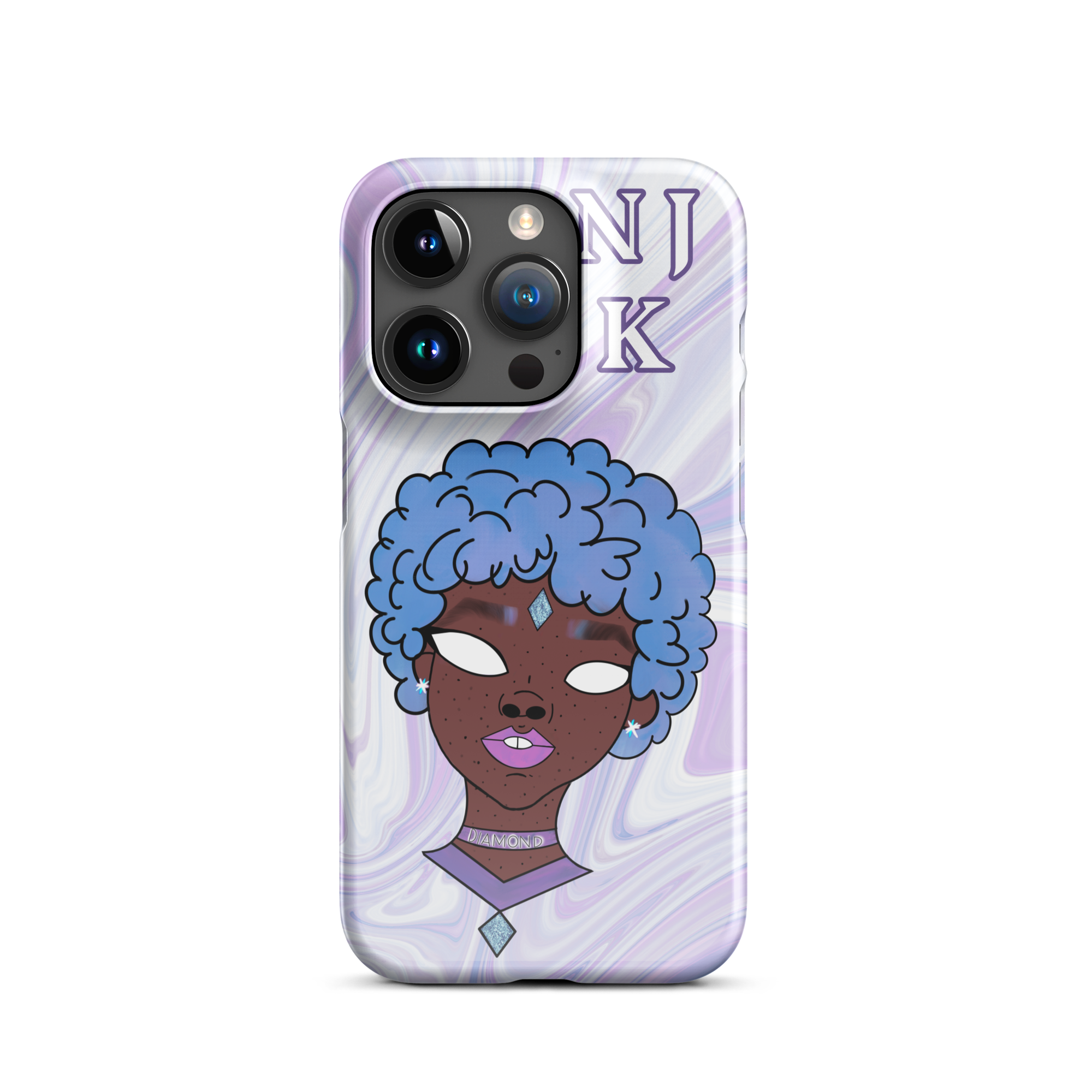 Blue Booberry Snap Case For iPhone®