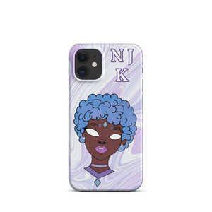 Blue Booberry Snap Case For iPhone®