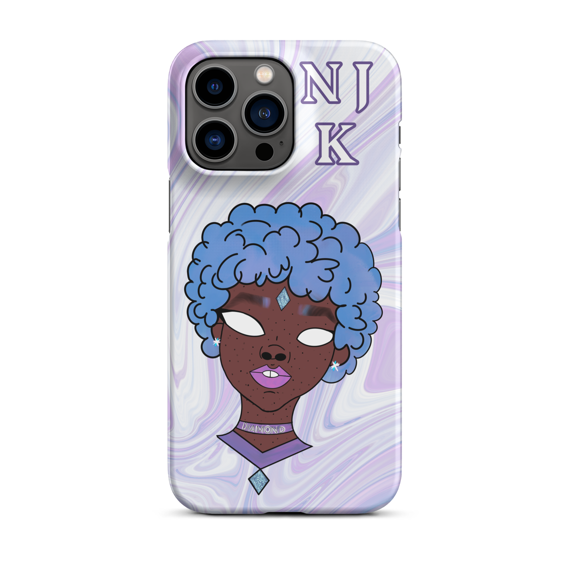 Blue Booberry Snap Case For iPhone®