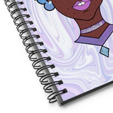 Blue Booberry Spiral Notebook