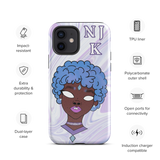 Blue Booberry Tough Case for iPhone®