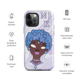 Blue Booberry Tough Case for iPhone®