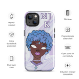 Blue Booberry Tough Case for iPhone®